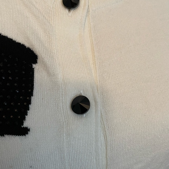 Alice + Olivia Graphic Art Sweater S/P - Picture 3 of 16